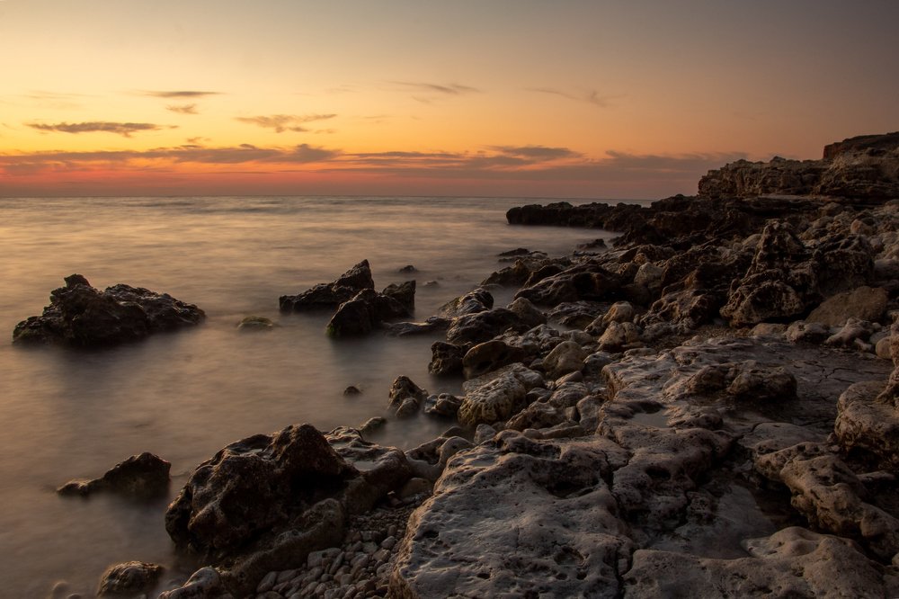 Вечер на берегу моря