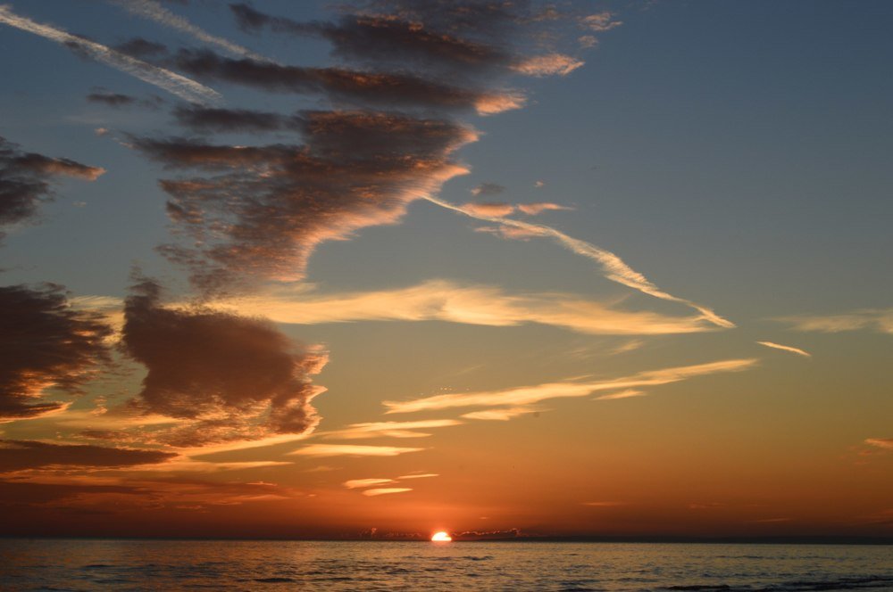 Закат на Финском заливе