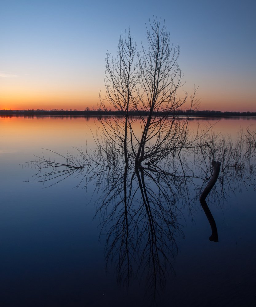 Такие рассветы на Волге