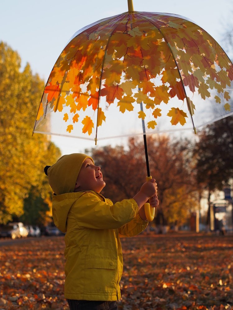 В лучах осени...
