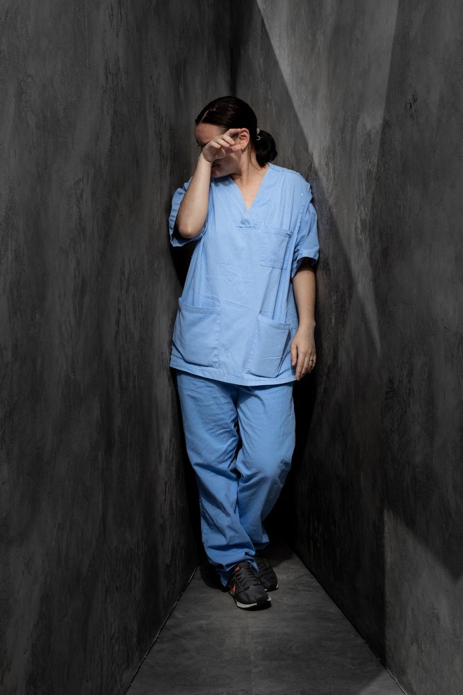 Caught in the corner