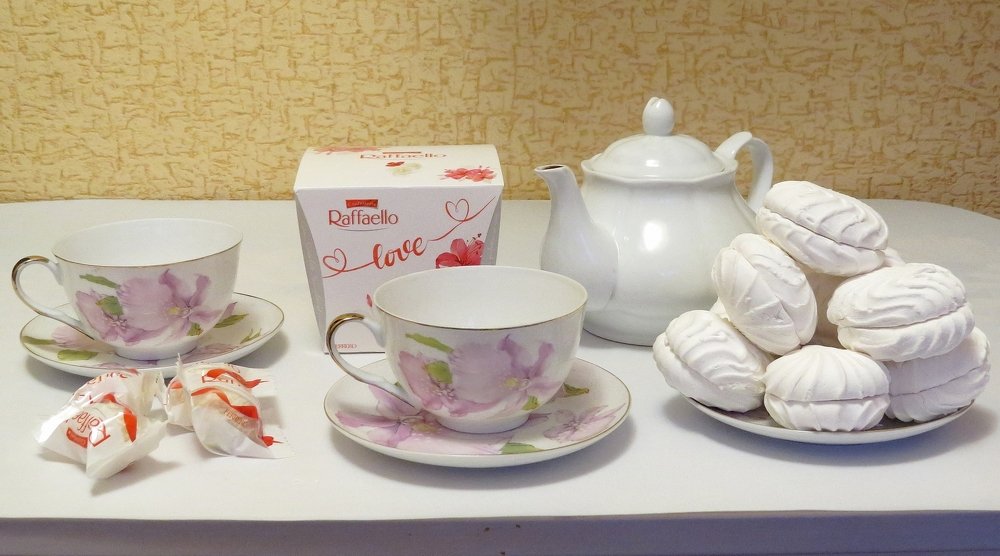 натюрморт в белых тонах