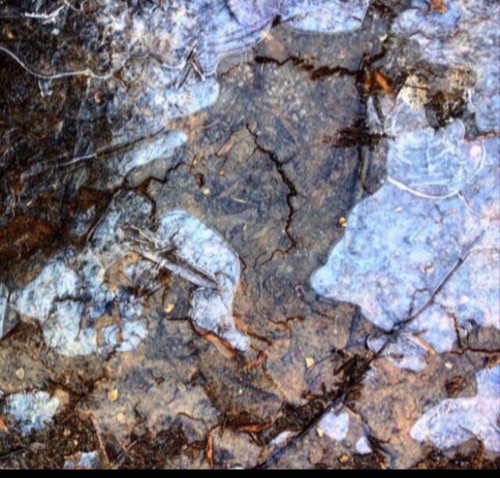 Abstraction of ice. Абстракция льда.