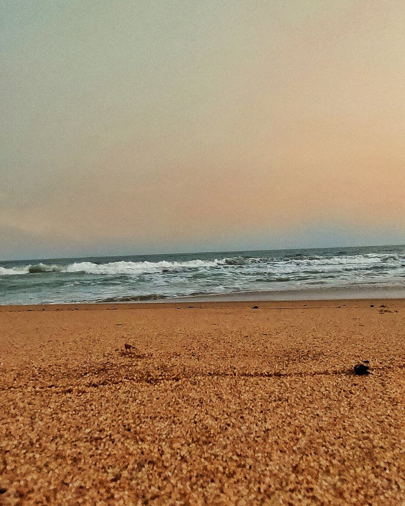 The Bule flag beach of Puri Golden Beach