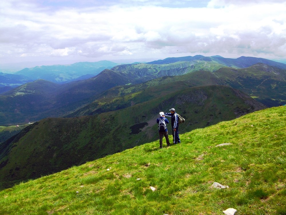 На склонах Говерлы.