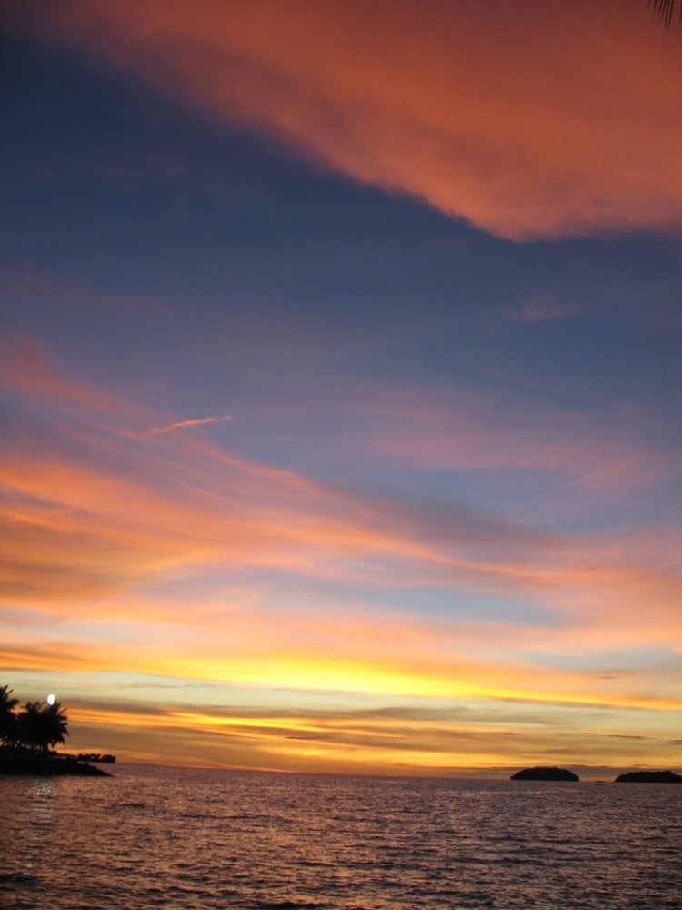 Борнео. Закат