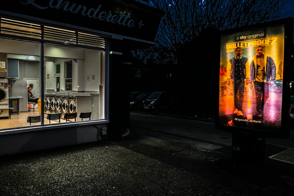 The late night laundromat