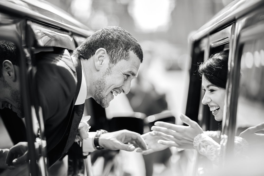 Встреча молодожен