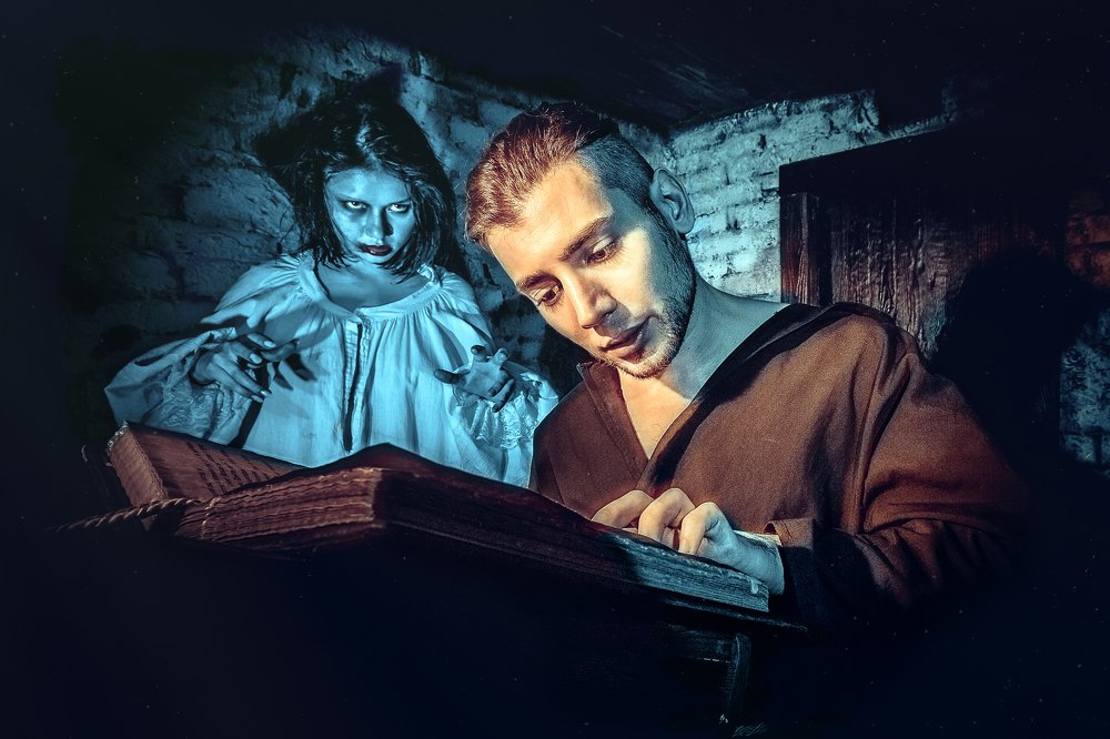 Вий. Отпевание Панночки.