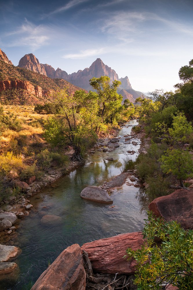 Virgin River, Utah, USA