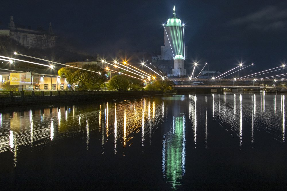 Ночной Выборг...