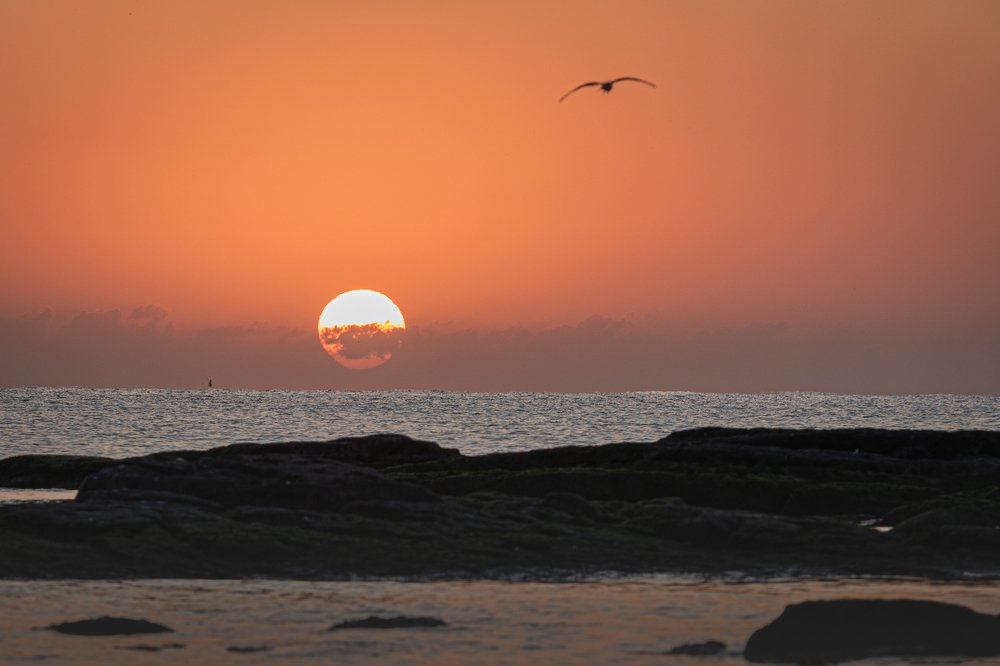 Рассвет на Каспии