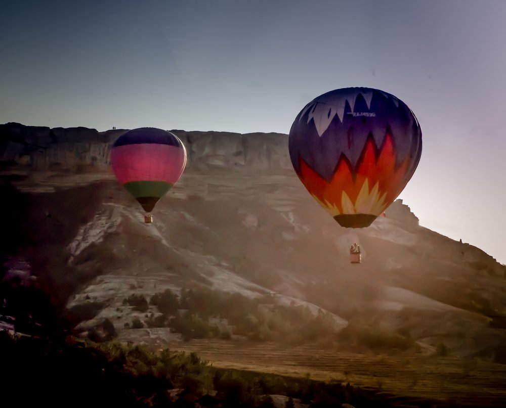 Полёт на воздушном шаре