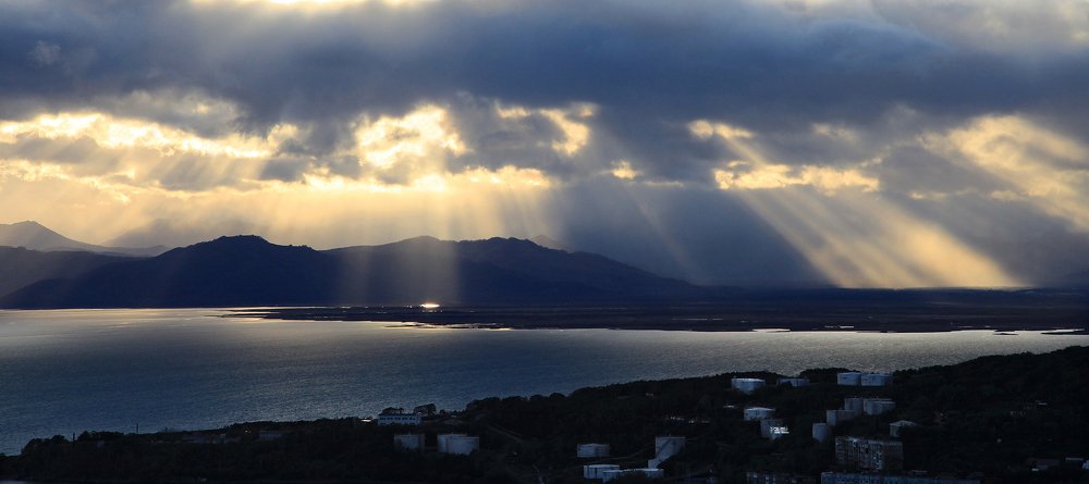 Закат над лайдой