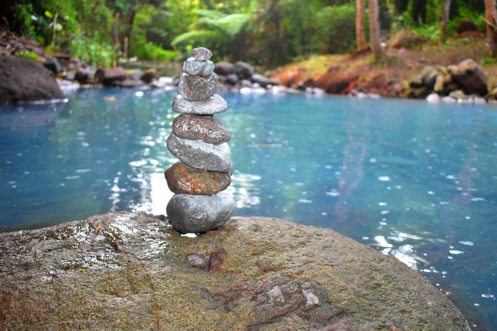 The Stones at the Blue River