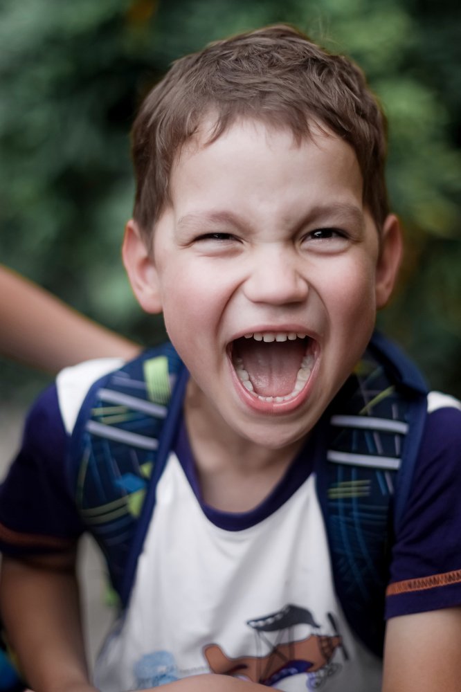 A tear behind the smile