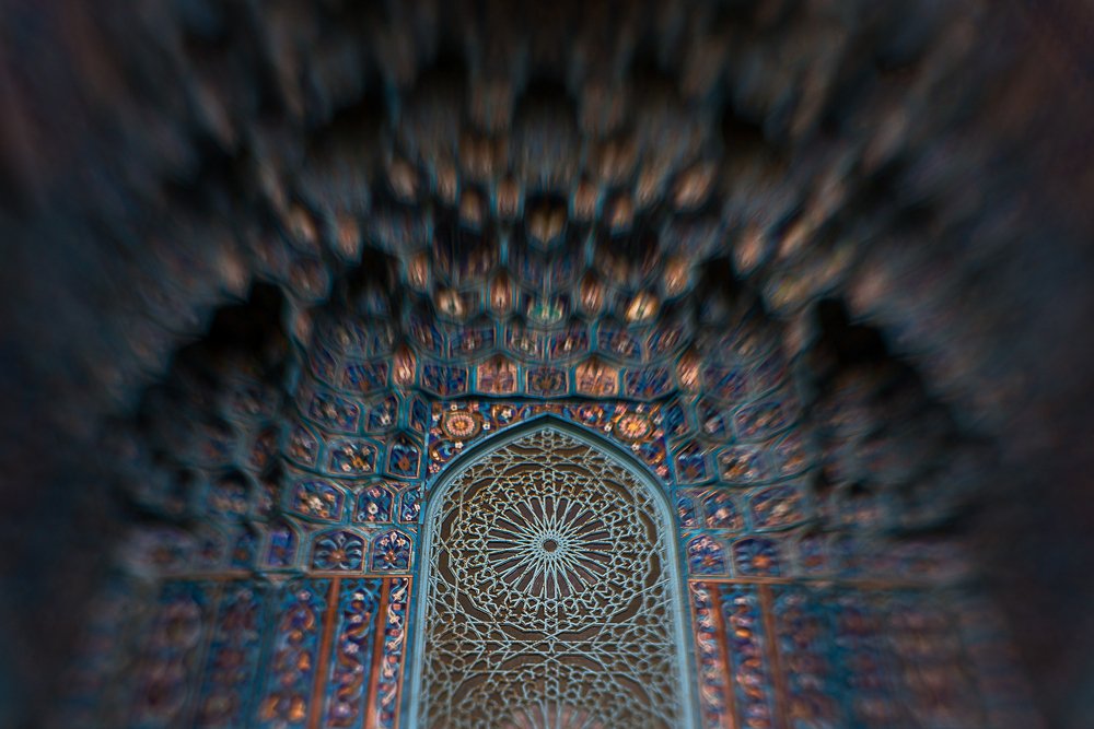 Сотовый свод Соборной мечети Санкт-Петербурга.