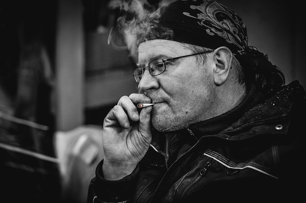 Перекур у скульптора ...