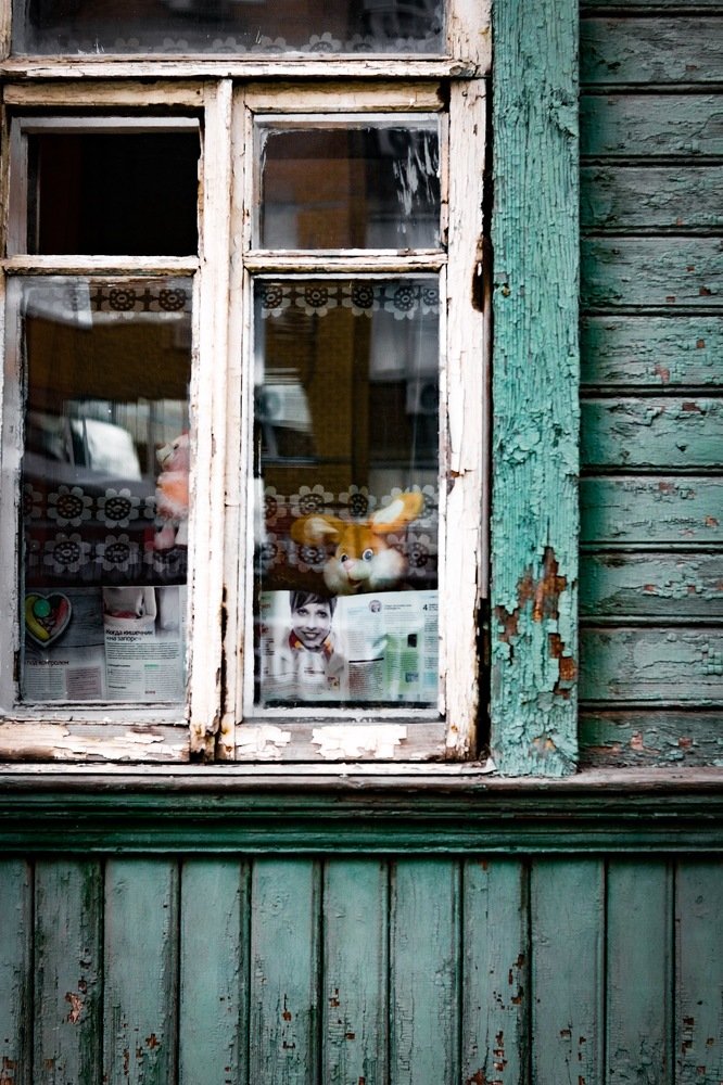Secrets of an old house in Russia