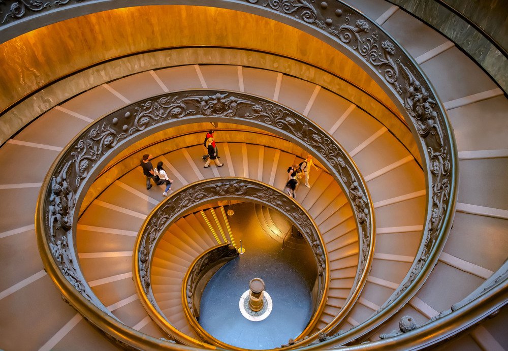 Vatican stairs