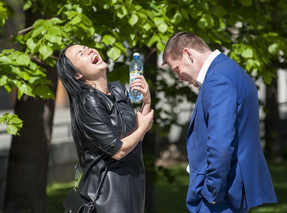 Рассмешил ...