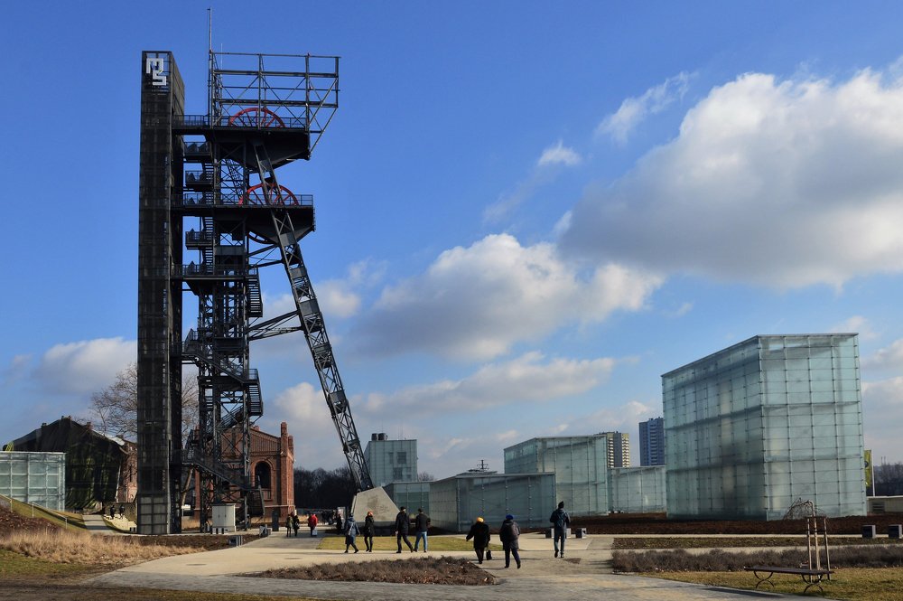 Silesian museum in Katowice. Poland.