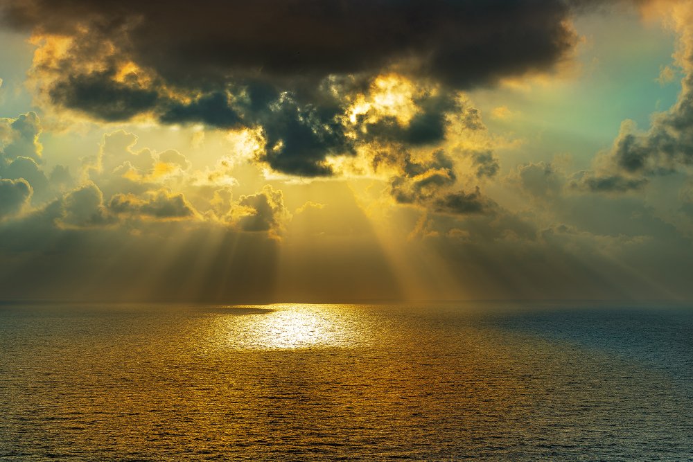 Золотой закат