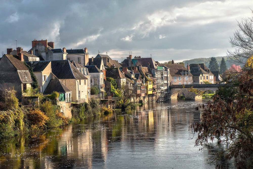 Old city.Argenton sur Creuse.