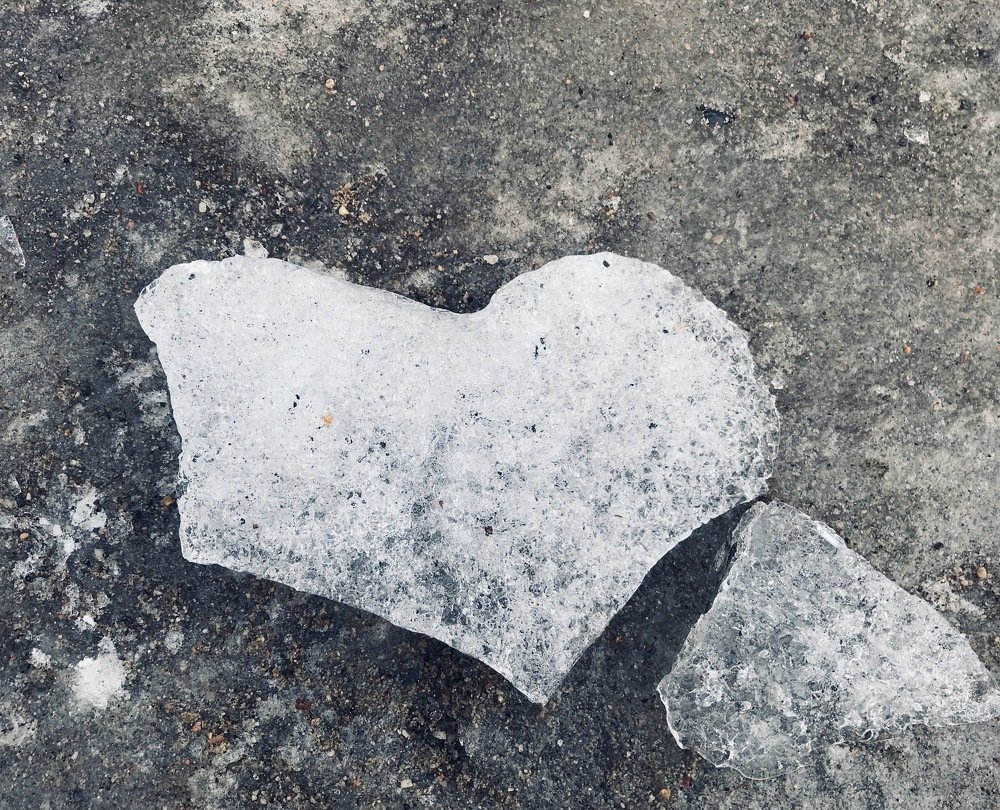 Разбитое сердце..