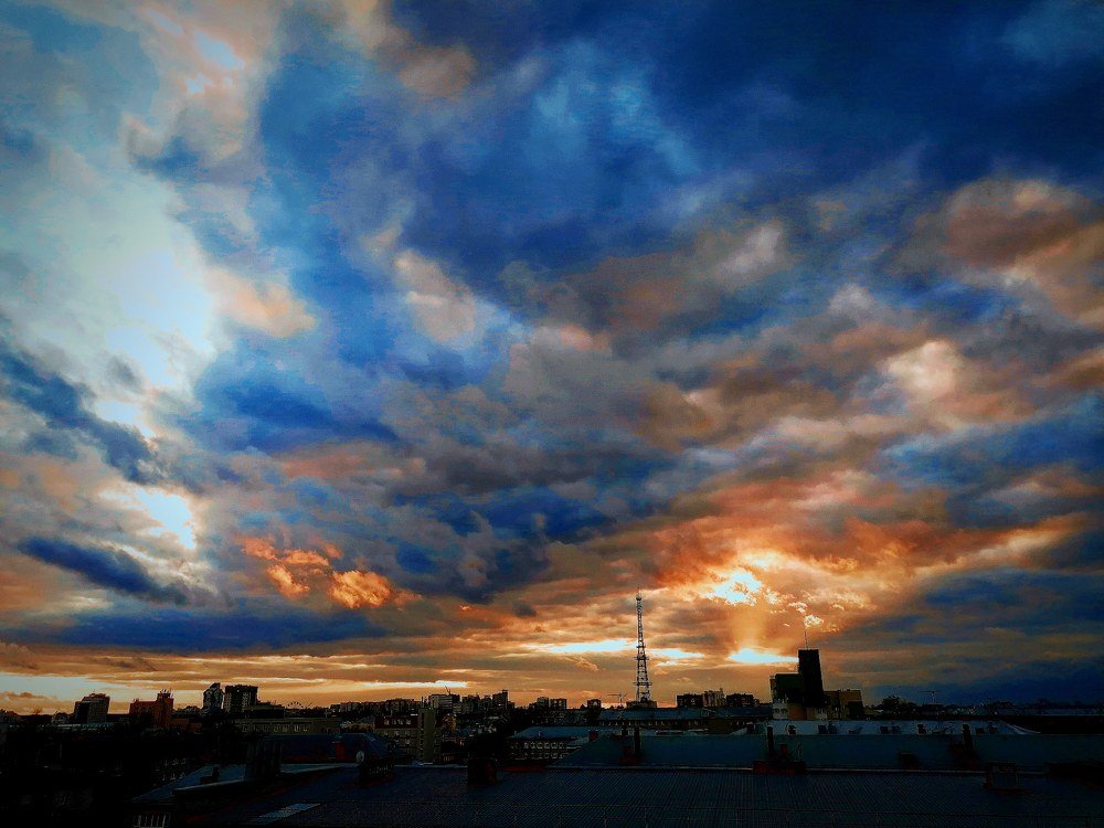 Вечернее небо