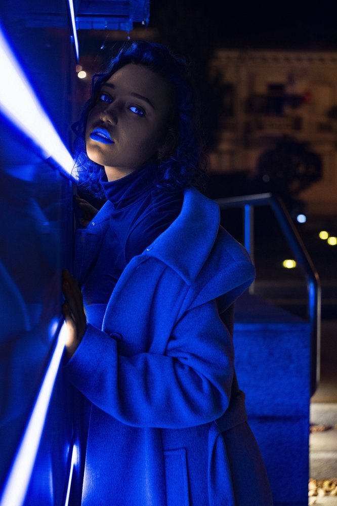 Цвет настроения "Синий"