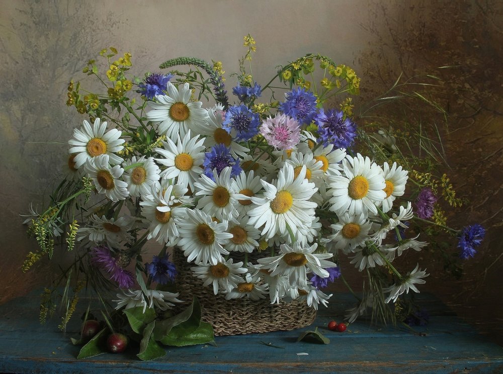 Букет ромашек