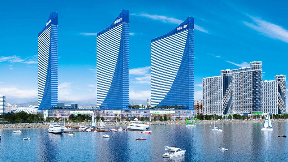 Небоскрёбы курортного города  Батуми