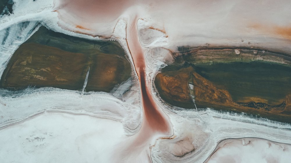 Кояшское озеро - Koyashskoye or Koyashs'ke (salt lake)