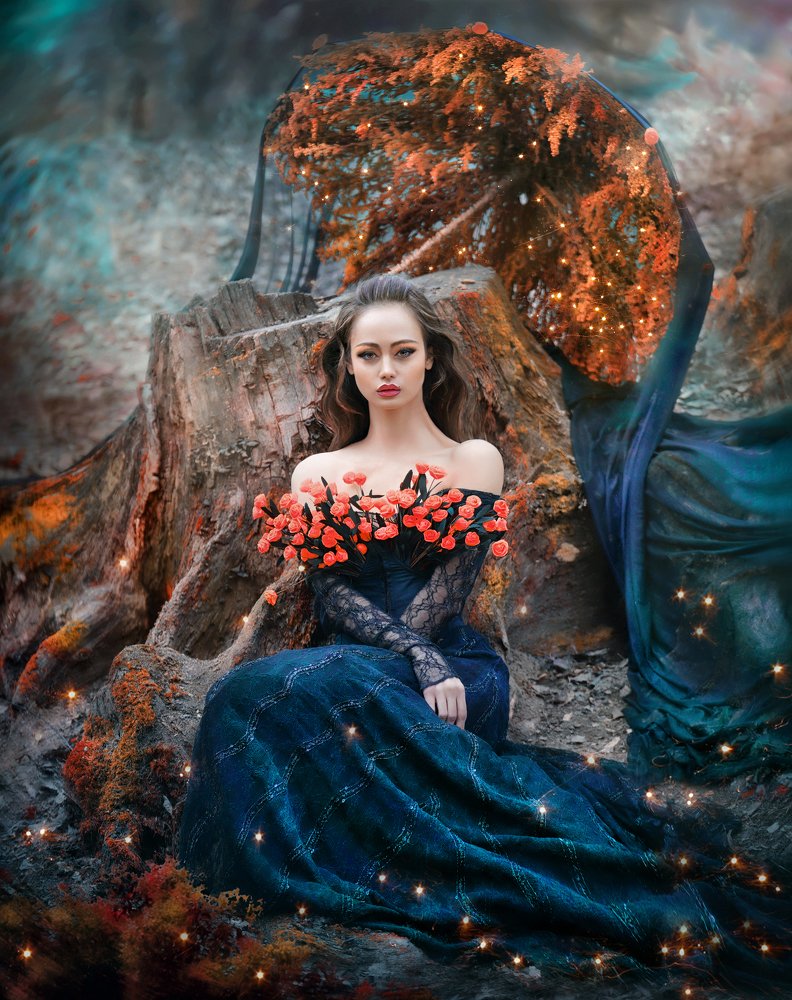 Fairy of the magic forest