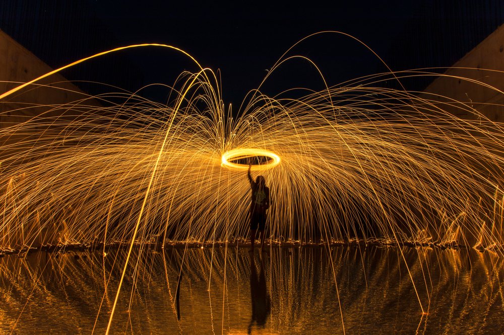 The fire of celebration