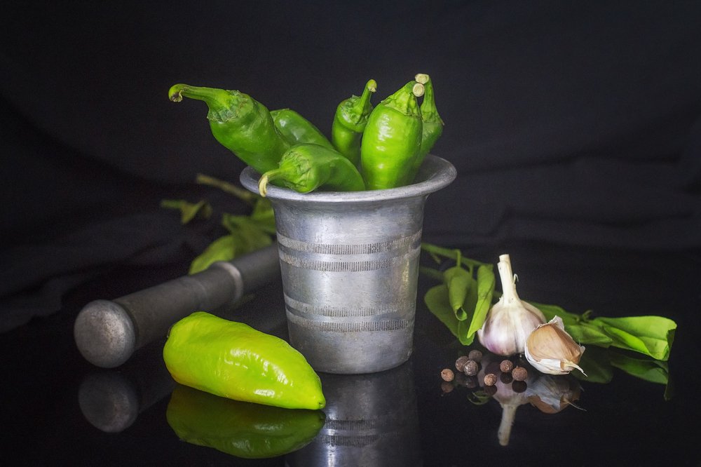 Натюрморт с перцем.