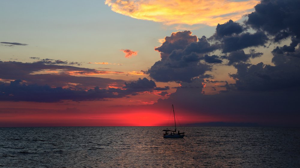 Сочи, море, закат