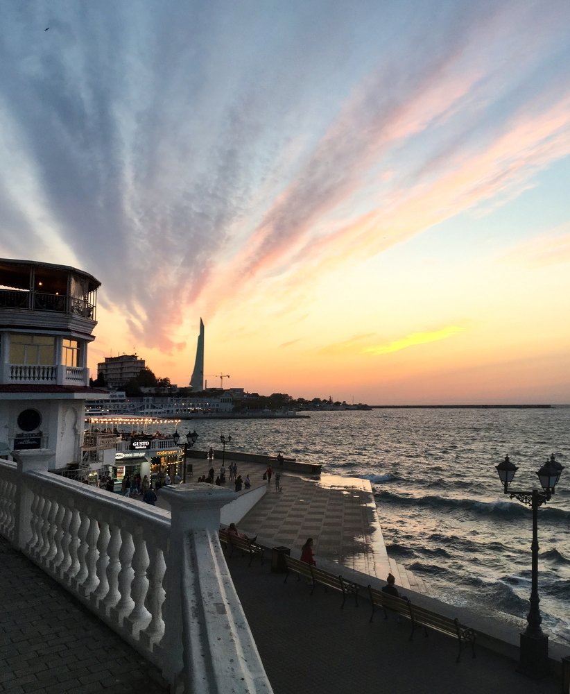 Сентябрьский закат...