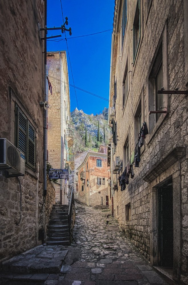 The Mediterranean blue