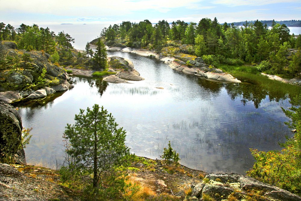 В ладожских шхерах