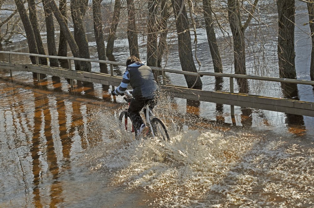 Race with the spring.