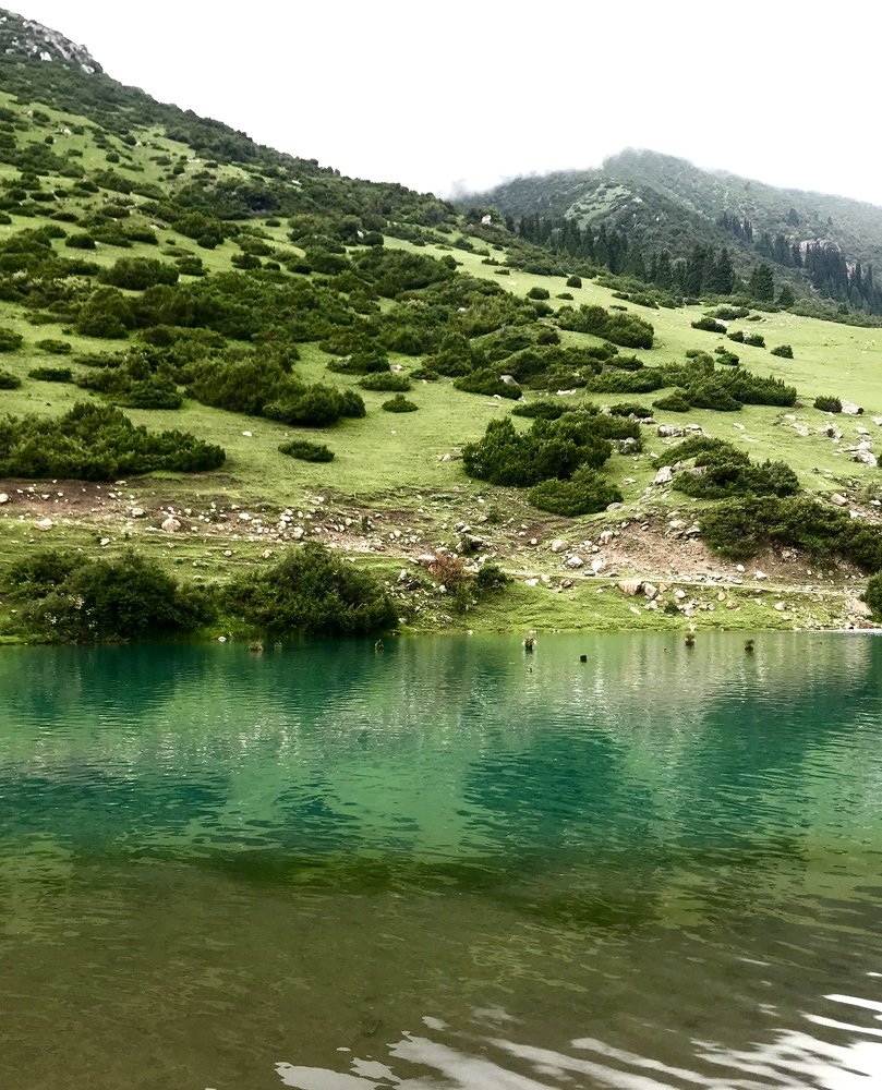 в горах Киргизии