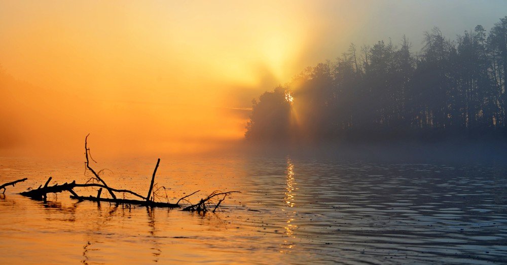 ХМАО-ЮГРА. Осенние туманв на ИНГА-Ягун.