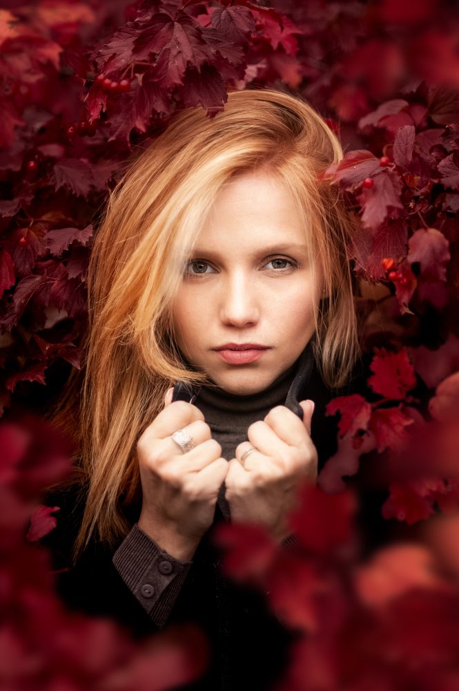 Портрет в калине