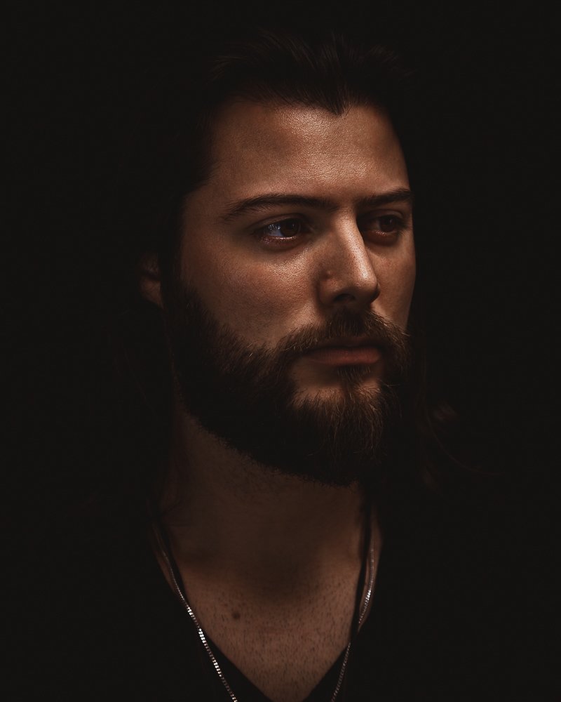 Male portrait of DJ Cris Hoefling