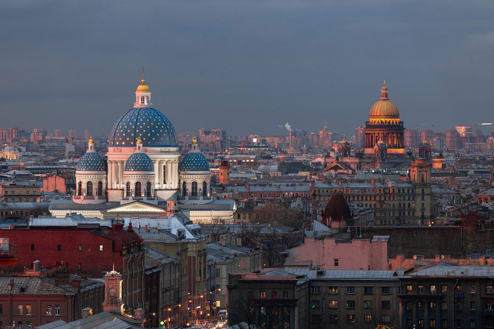 Trinity Cathedral and Saint Isaac's Cathedral