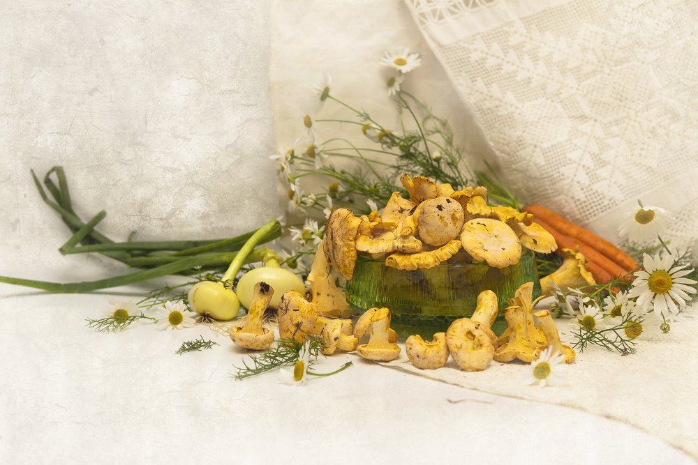 Готовим грибное рагу.