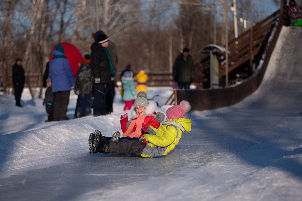 Зимние забавы..