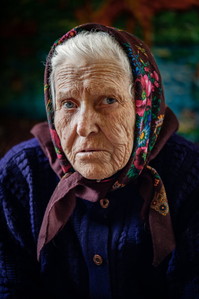 Портрет старой женщины